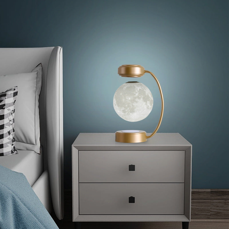 Celestial Sphere: LED Moon Lamp