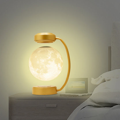 Celestial Sphere: LED Moon Lamp